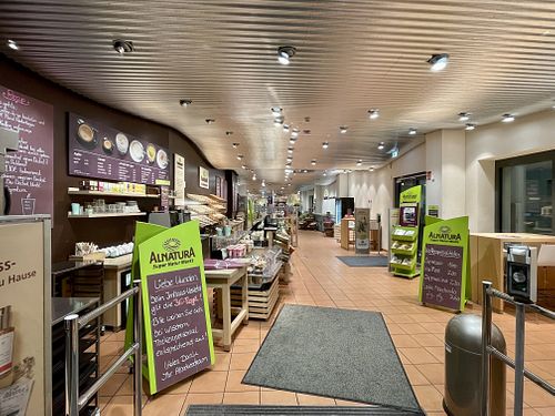 entrance at Alnatura in Erfurt