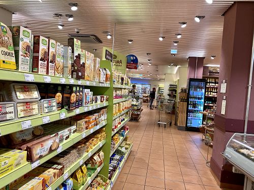 inside at Alnatura in Erfurt