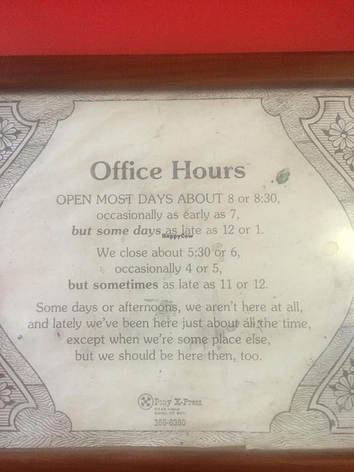 Sign at Amazing Grace in Breckenridge