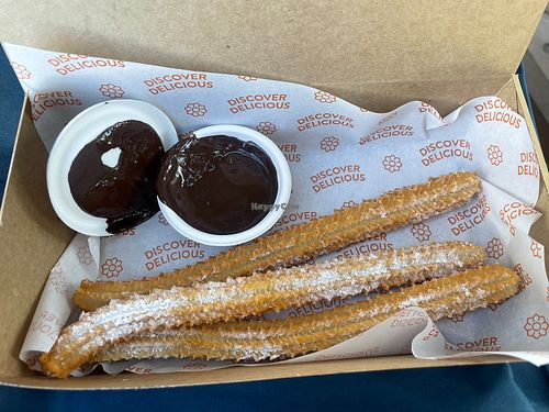Churros for 1 with dark chocolate dip   at San Churro in South Brisbane
