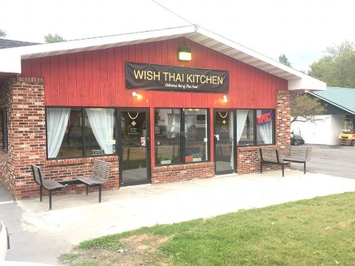 Front of Wish Thai restaurant  at Wish Thai Kitchen in Watertown