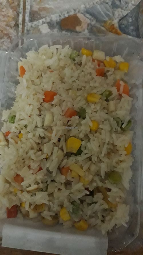 Fried rice (take out) at V. Napaphud Vegetarian Food in Chiang Mai