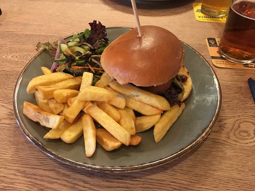 The burger at Sloop Inn in Harverfordwest