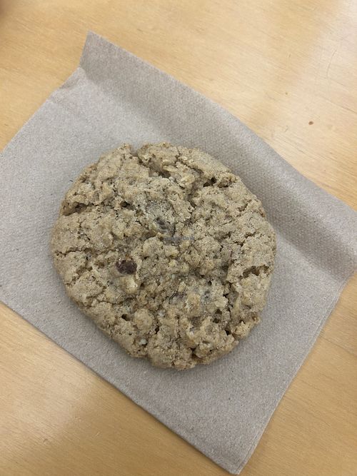 Plant based oat hemp date cookie   at Mendocino Farms in Sacramento