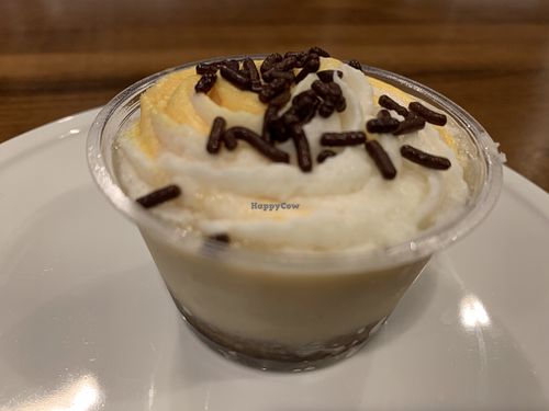 Pumpkin cheese cake at Viridescent Kitchen in Plano