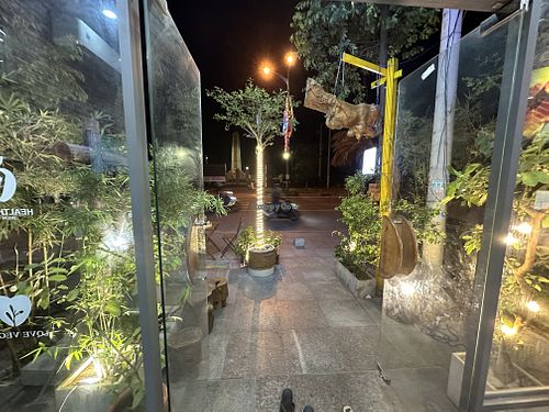 Outdoor seating   at BUT in Qui Nhon