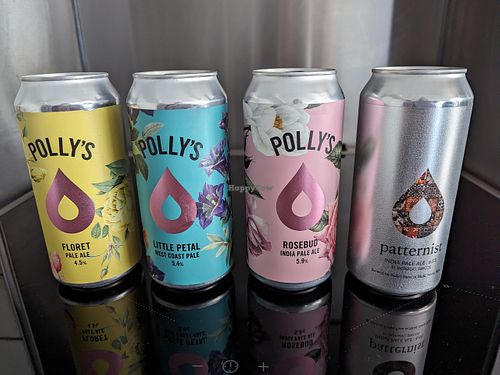 Vegan beers by Polly's at Llangollen Oggie Shop & Fine Foods in Llangollen