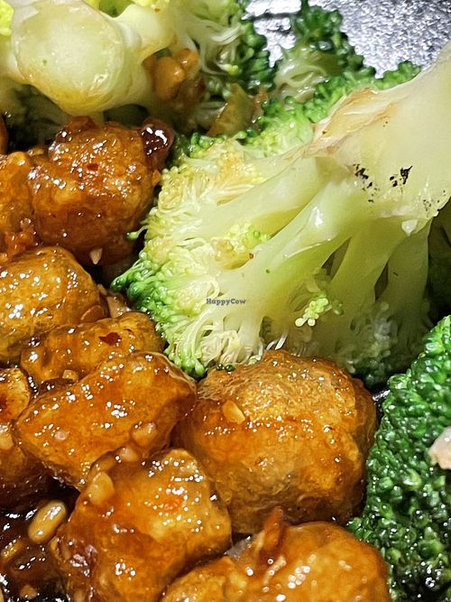 Ma po tofu  at P.F. Chang's in Durham