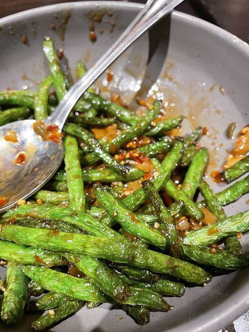 Green beans   at P.F. Chang's in Durham