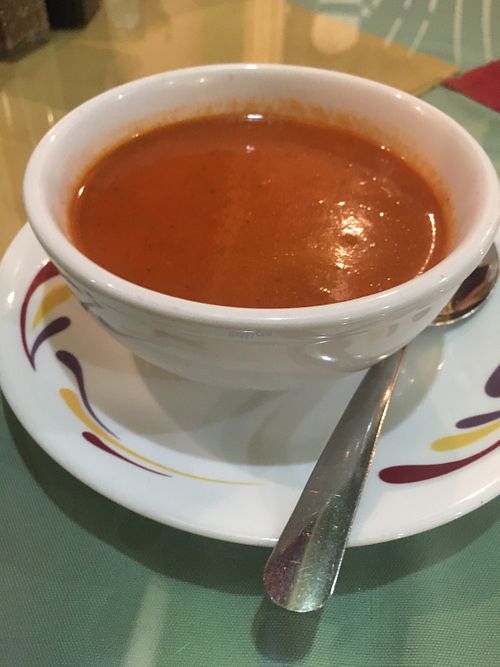 Tomato Soup at India Palace in Flagstaff