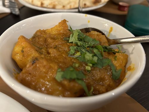 Bombay potatoes   at Mumbai Flavours in Alnwick