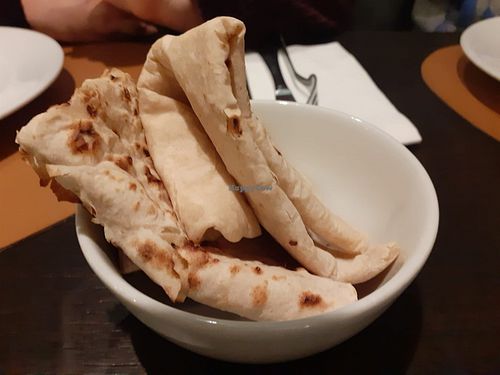 Chapatis at Mumbai Flavours in Alnwick