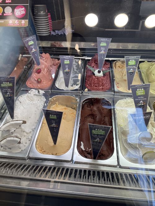 Vegan choices   at Palazzo Sandro in Landau