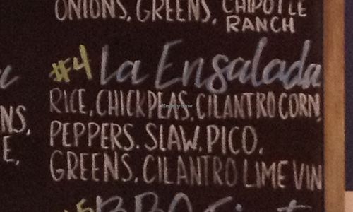 vegan house burrito at De Olla Burritos in Peterborough