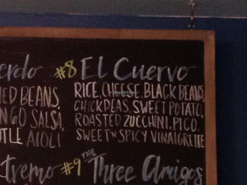 vegetarian house burrito at De Olla Burritos in Peterborough