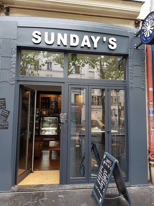Sunday's Cafe at Sunday's Coffee in Paris