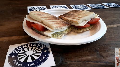 panini at Sunday's Coffee in Paris