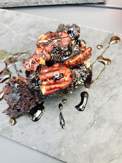 Yummy Brownie at Sunday's Coffee in Paris