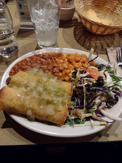 Potato and garlic enchiladas at The Pepper Sisters in Bellingham