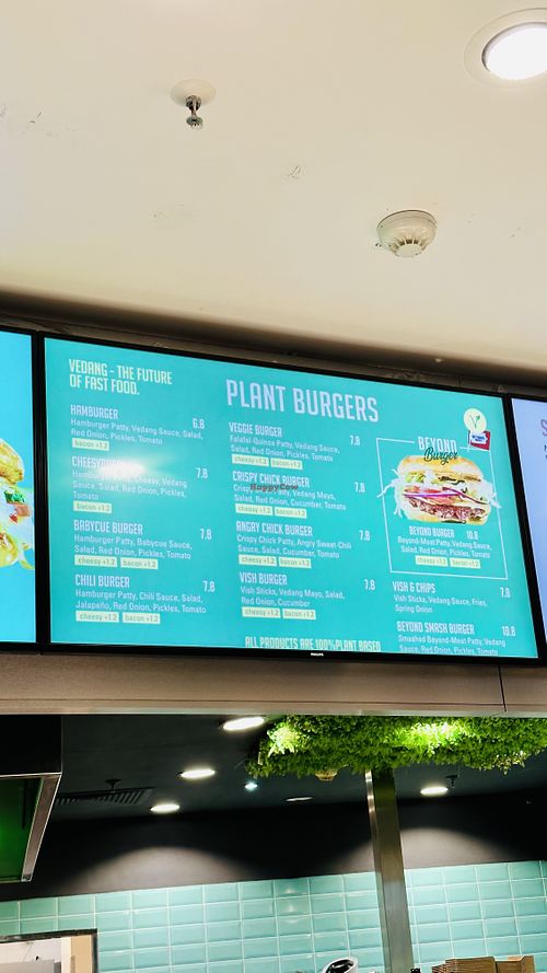   at Vedang - green burger | Alexa in Berlin