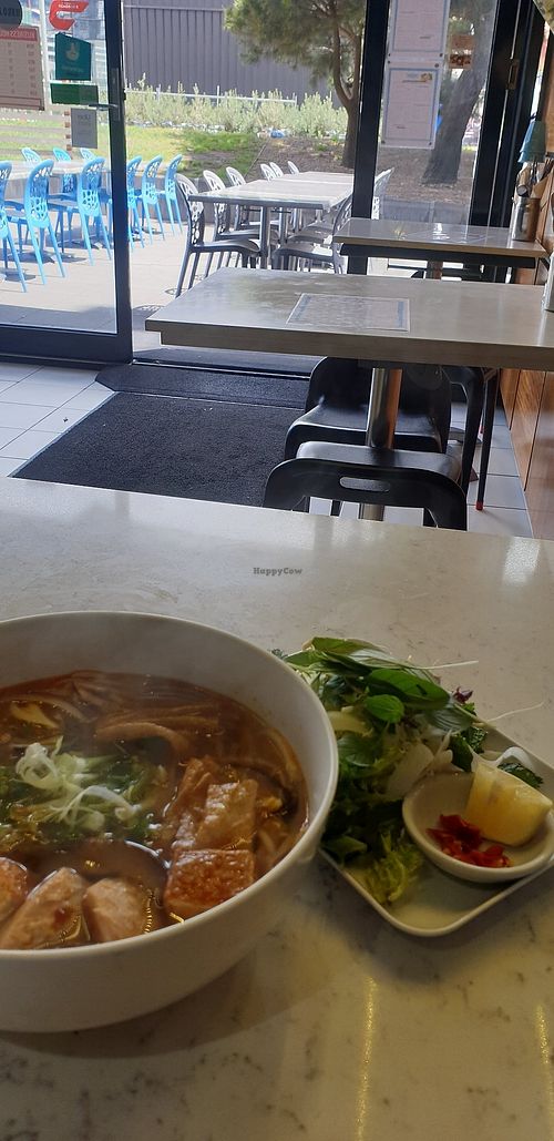 Steaming hot Vietnamese 'beef' soup at Thèm in Docklands