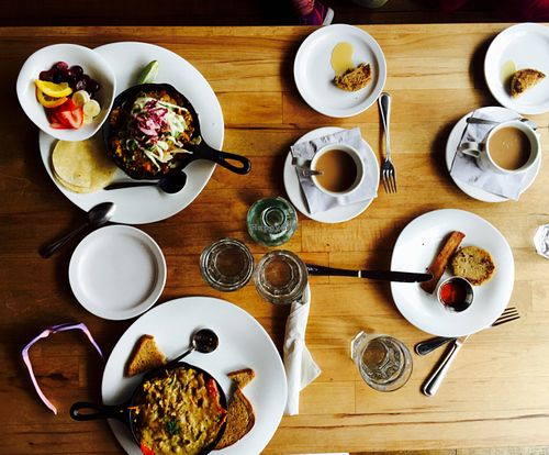 breakfast all day long!!  at Watercourse Foods in Denver