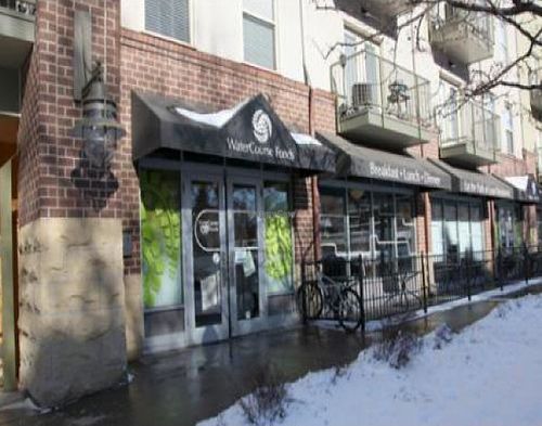 Outside at Watercourse Foods in Denver