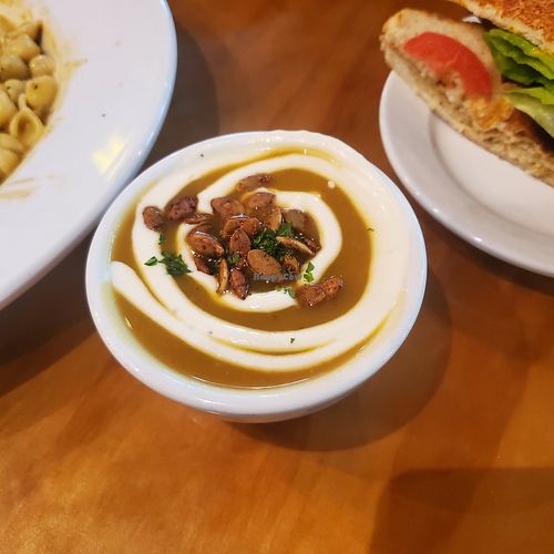 Soup at Watercourse Foods in Denver