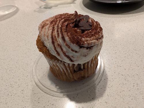 Tiramisu Cupcake at Watercourse Foods in Denver