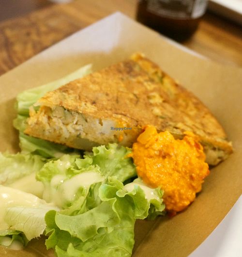 Tortilla at Veghetti in Paris