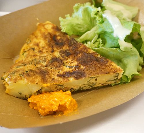 Frittata at Veghetti in Paris