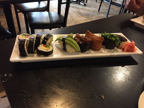 The sushi was so delicious yesterday that we came back for lunch today   at Tokyo Japanese in Rochester