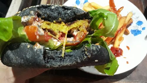 Burger, very tasty! at Two Sister  in Koh Samui