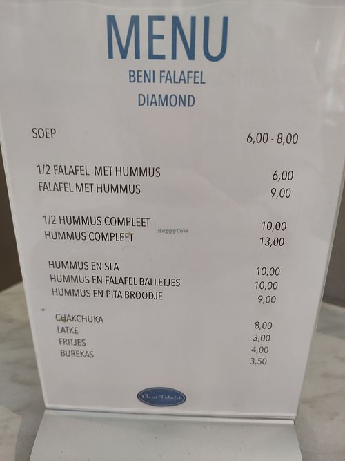  at Rachel's Falafel in Antwerpen