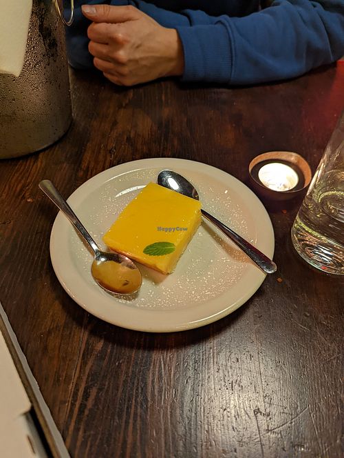 Vegan lemon bar! at OVN in Bellingham