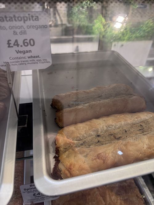 Choices   at Greek Artisan Pastries in Edinburgh