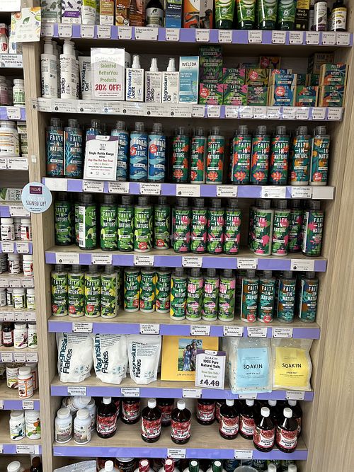 Toiletries   at Grape Tree in Hexham