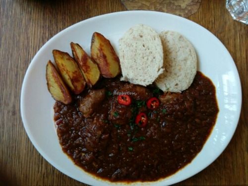 goulash at Maitrea in Prague