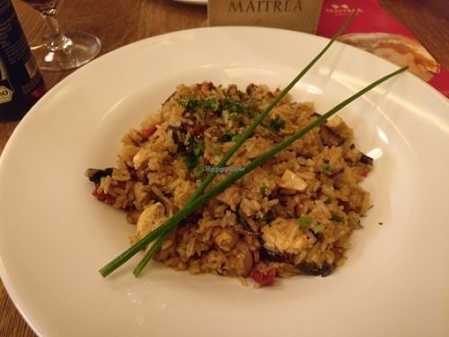 Paella at Maitrea in Prague
