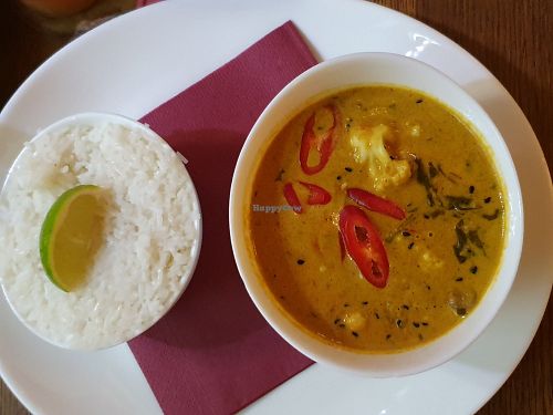 Curry at Maitrea in Prague