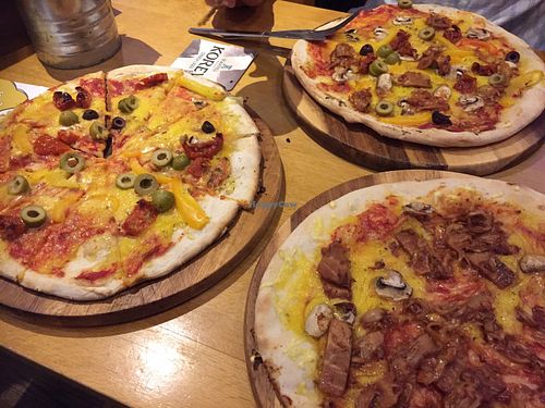 Vegan pizzas - bbq’d Jackfruit! at The Harbourside Inn in St Austell