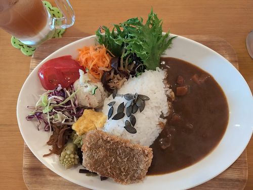 Curry set at Yasai Bar Miruya やさいばーみるや in Hakodate