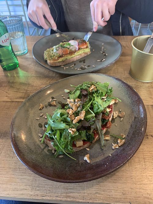 Food at Fauna & Flora in Lisbon