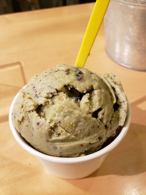 Pistachio cherry. at Melt Ice Creams in Dallas