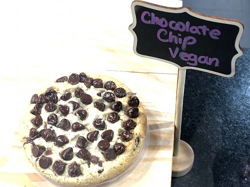 Chocolate Chip Vegan cookie at Midnight Cookies in Hollywood