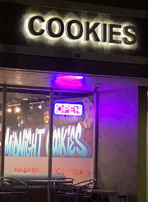 Midnight Cookies cookies now serving Vegan options and open late night! at Midnight Cookies in Hollywood