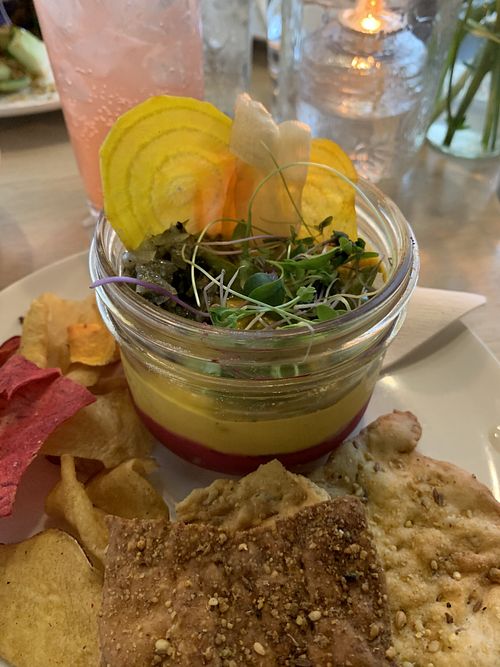 Hazelnut dip - vegan  at The Allium in Calgary