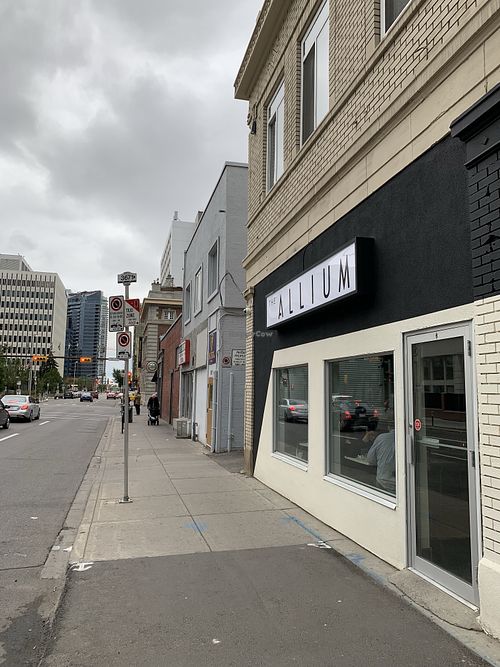 Front door  at The Allium in Calgary