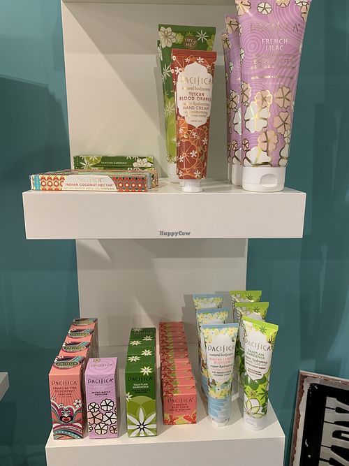 Pacifica perfume and cosmetics at Kricket's in Calgary