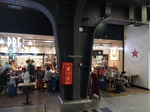 Outside at Pret A Manger - Zuid    in Brussels